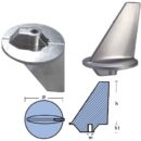 PINNA LUNGA PER MERCURY 80-140 HP