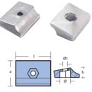 PLACCA PER F.B. JOHNSON EVINRUDE 8/9.9/15 HP