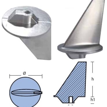 PINNA PER MOTORI MARINER 80/140 HP