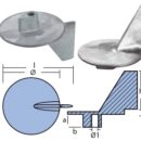 PINNA PER F.B. SUZUKI 50/70 HP DT150-200-225 4T
