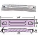 PLACCA PER MOTORI HONDA 40/50 HP