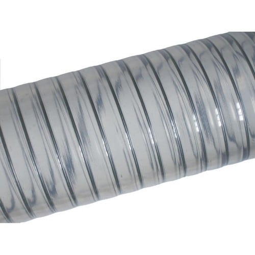 TUBO CON SPIRALE IN ACCIAIO PER POMPE SENTINE E SANITARI