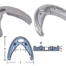 PLACCA PER FUORIBORDO YAMAHA 130-205-230-260 HP