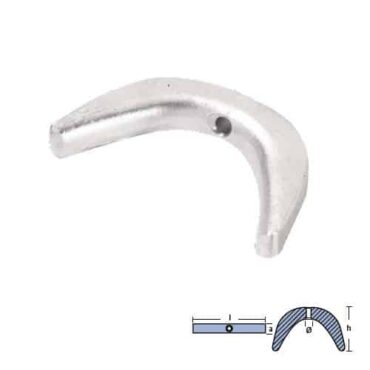 PLACCA BASSA PER MOTORI SELVA 100 HP