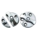 ALZAPAGLIOLO IN ACCIAIO INOX CON TAVELLA