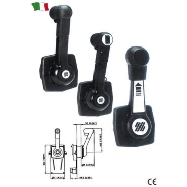 SCATOLA COMANDO MONOLEVA PER MONTAGGIO A PARATIA