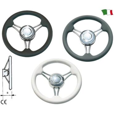 VOLANTE A TRE RAZZE IMPUGNATURA IN POLIURETANO