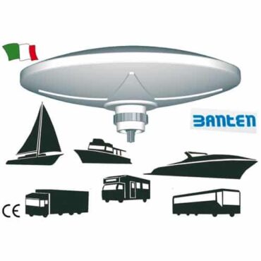 ANTENNA TV DIGITALE TERRESTRE E ANALOGICA POTENZIATA