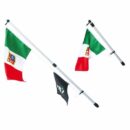 ASTA PORTABANDIERA TELESCOPICA