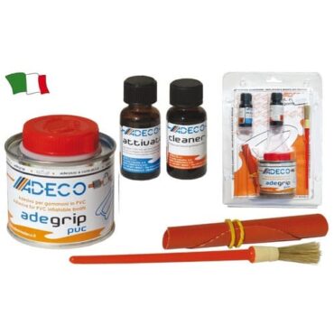 KIT RIPARAZIONE BATTELLI PNEUMATICI IN PVC