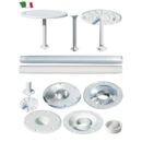 SUPPORTI TAVOLO SCOMPONIBILI IN ALLUMINIO
