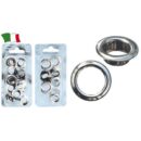 OCCHIELLI IN OTTONE NICHELATO