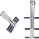 SCALETTA TELESCOPICA DOPPIO ASSE