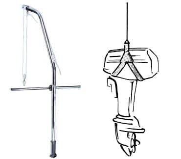 GRUETTA SOLLEVAMENTO FUORIBORDO