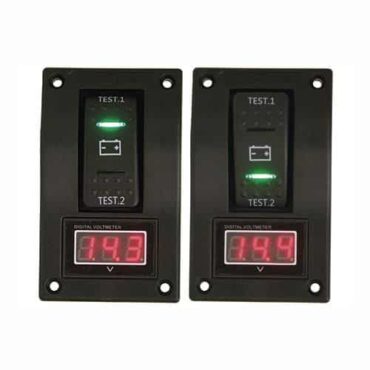 PANNELLO TESTER PER 2 BATTERIE