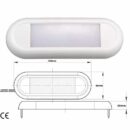 PLAFONIERA A 42 LED WATERPROOF