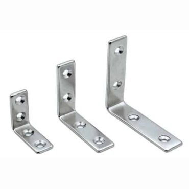 ANGOLARE INOX AISI 316 4 FORI