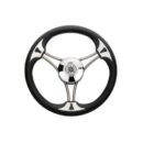 VOLANTE CON INSERTI DI FINITURA CROMATA