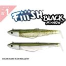 DOUBLE COMBO BLACK MINNOW 70 KAKI