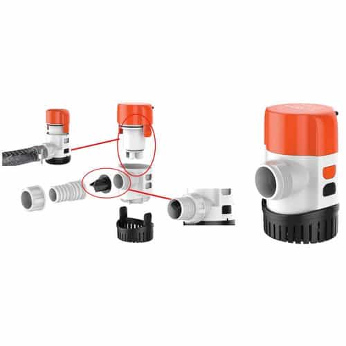 POMPA DI SENTINA AD IMMERSIONE SMONTABILE