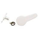 MANIGLIA RICAMBIO PER PORTELLO ABS BIANCO