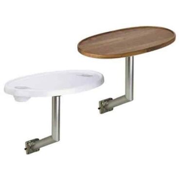 PIANO TAVOLO OVALE CON SUPPORTO LATERALE