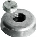 anodo con tappo a vite