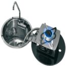 piano cottura con lavello