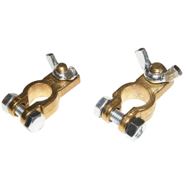 morsetto batteria ottone