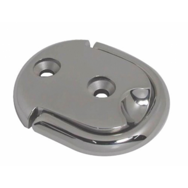 piastra in acciaio con ponticello