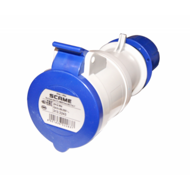 presa scame 16A con coperchio protezione