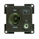 presa tv impianto accendisigaro