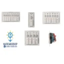 pannello comando in alluminio a bascule