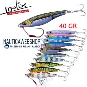 esca artificiale molix jugolo jig wide casting da 40 grammi