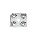 piastra inox fissaggio cinghie