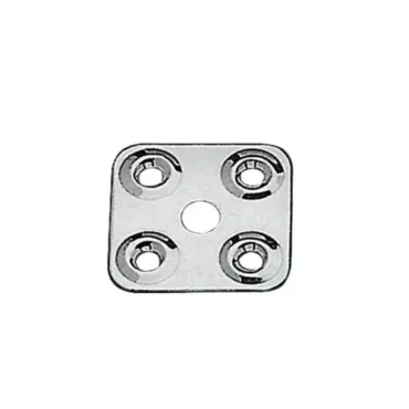 piastra inox fissaggio cinghie