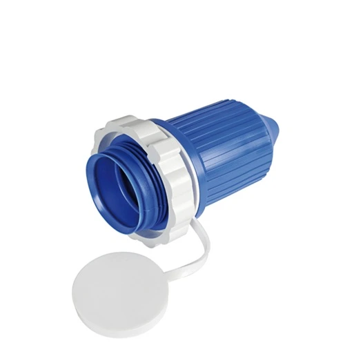 cappuccio per spina blu da 30 A per impianto elettrico