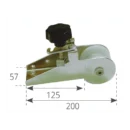 musone corto di prua inox