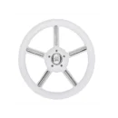 volante barca di colore bianco