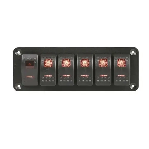 pannello pulsantiera elettrica 6 comandi