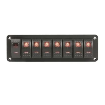 pannello 8 comandi con interruttori a bascula