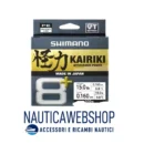 shimano trecciato lenza kairiki 8+ in confezione da 300metri