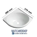 lavello di piccole dimesioni triangolare