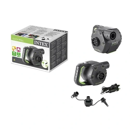 POMPA GONFIATORE INTEX A BATTERIA 220V - 12V