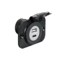 presa usb e presa c da consolle