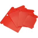 kit formato da 4 spatole in plastica