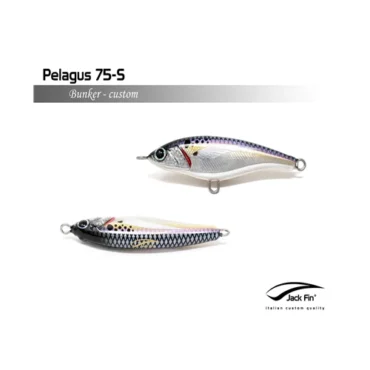 esca artificiale pelagus 75S colorazione bunker custom