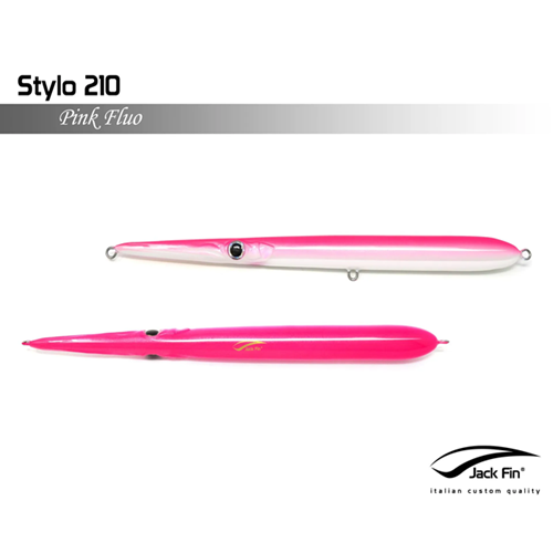 artificiale spinning jack fin stylo 210 pink fluo