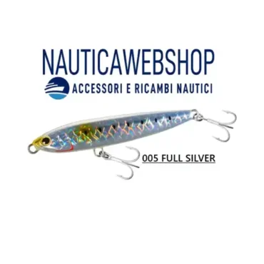 esca artificiale pesca spinning lure exsence alaslide full silver