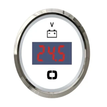 strumento voltometro digitale per barca e camper